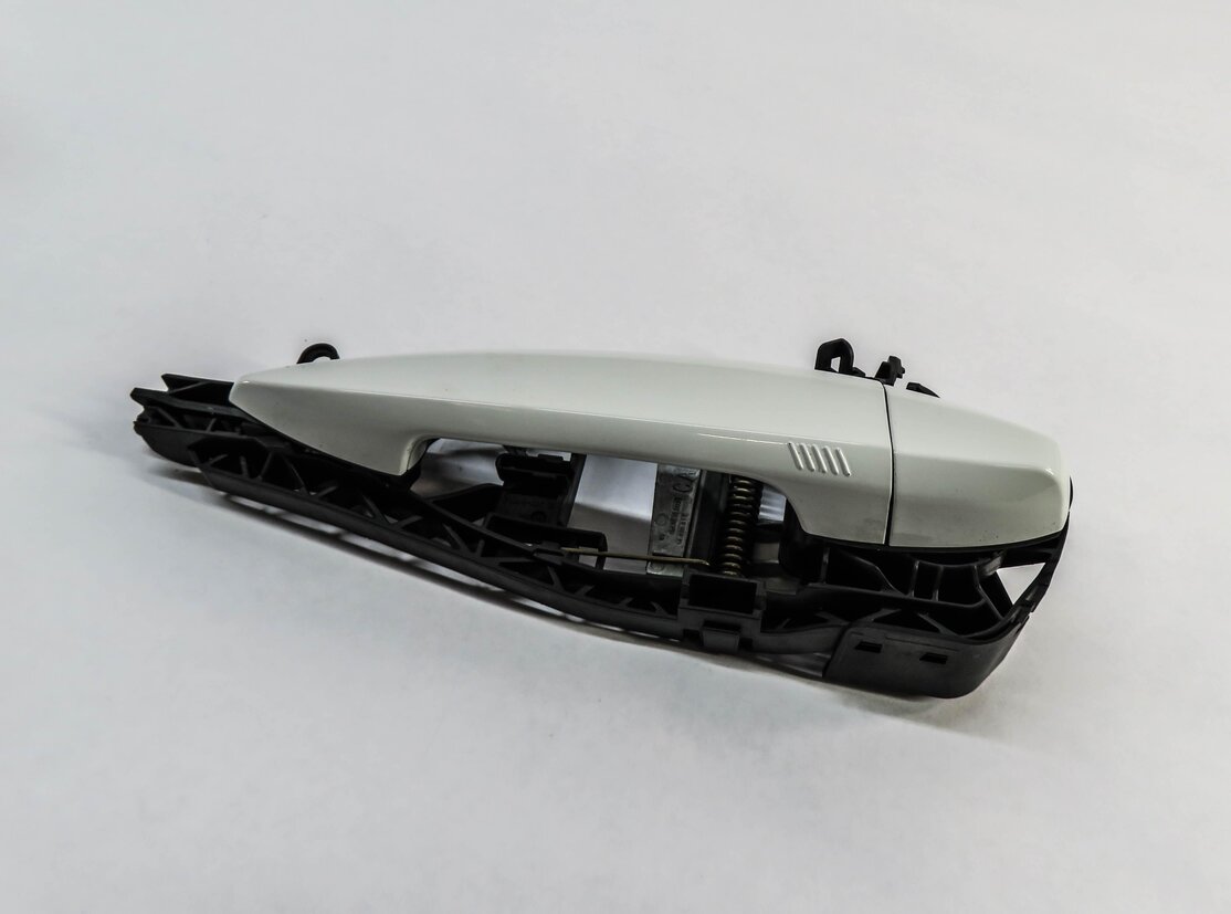14-21 BMW X1 X2 X5 X5M X6 X6M RIGHT FRONT PASSENGER COMFORT DOOR HANDLE (WHITE)