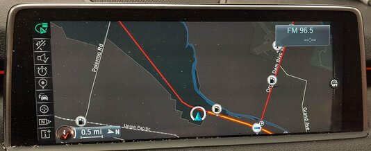 2014-2016 BMW X5 X6 X5M X6M ///M (F15 F16 F85 F86) GPS NAVIGATION DISPLAY SCREEN