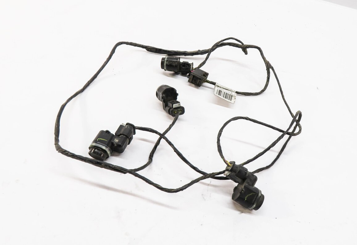Thumbnail 2: 2013 BMW X3 (F25) REAR PDC PARK DISTANCE SENSOR SET w/ HARNESS (BLACK)