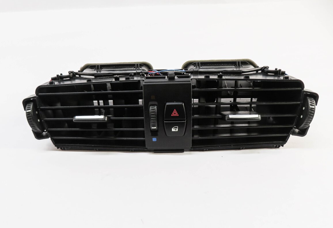 Thumbnail 2: 2013 BMW X3 (F25) CENTER DASH HEATER A/C AIR VENT w/ HAZARD LOCK SWITCH
