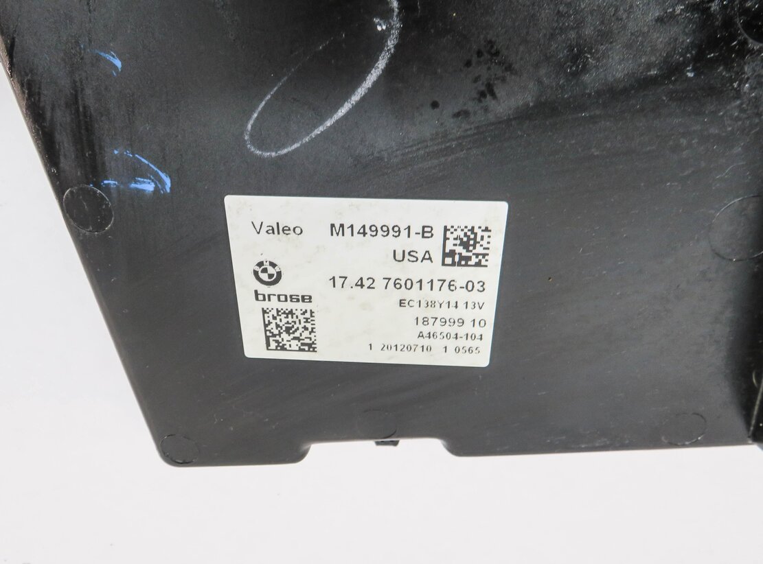 Thumbnail 7: 2013-2018 BMW X3 X4 (F25 F26) 2.0L N20 TURBO ENGINE - RADIATOR COOLING FAN