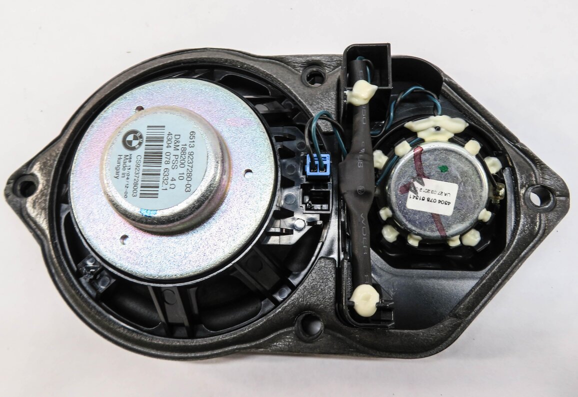 Thumbnail 13: 2013 BMW X3 (F25) RADIO STEREO AUDIO SUB SUBWOOFER TWEETER SPEAKER SET-12
