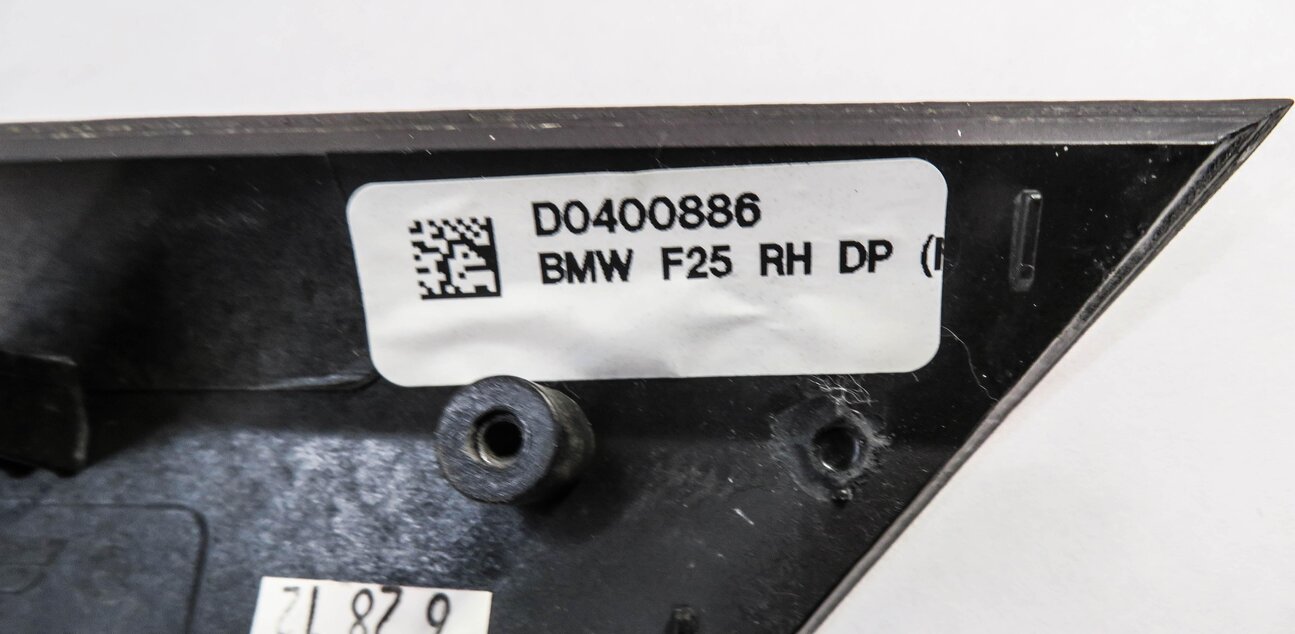 Thumbnail 4: 2013 BMW X3 (F25) INTERIOR DASH DOOR CONSOLE TRIM SET (FINELINE WOOD GRAIN)