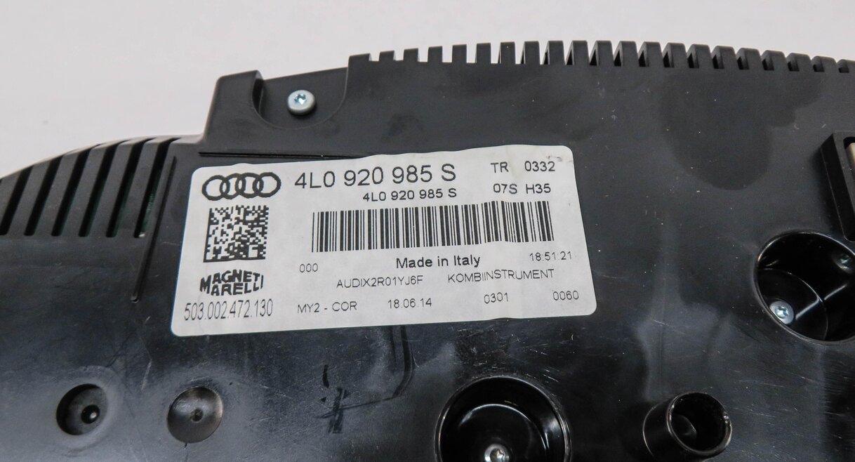 Thumbnail 14: 13-15 AUDI Q7 (4L) 3.0L CTWB SUPERCHARGED ENGINE BCM IMMOBILIZER MODULE KEY SET