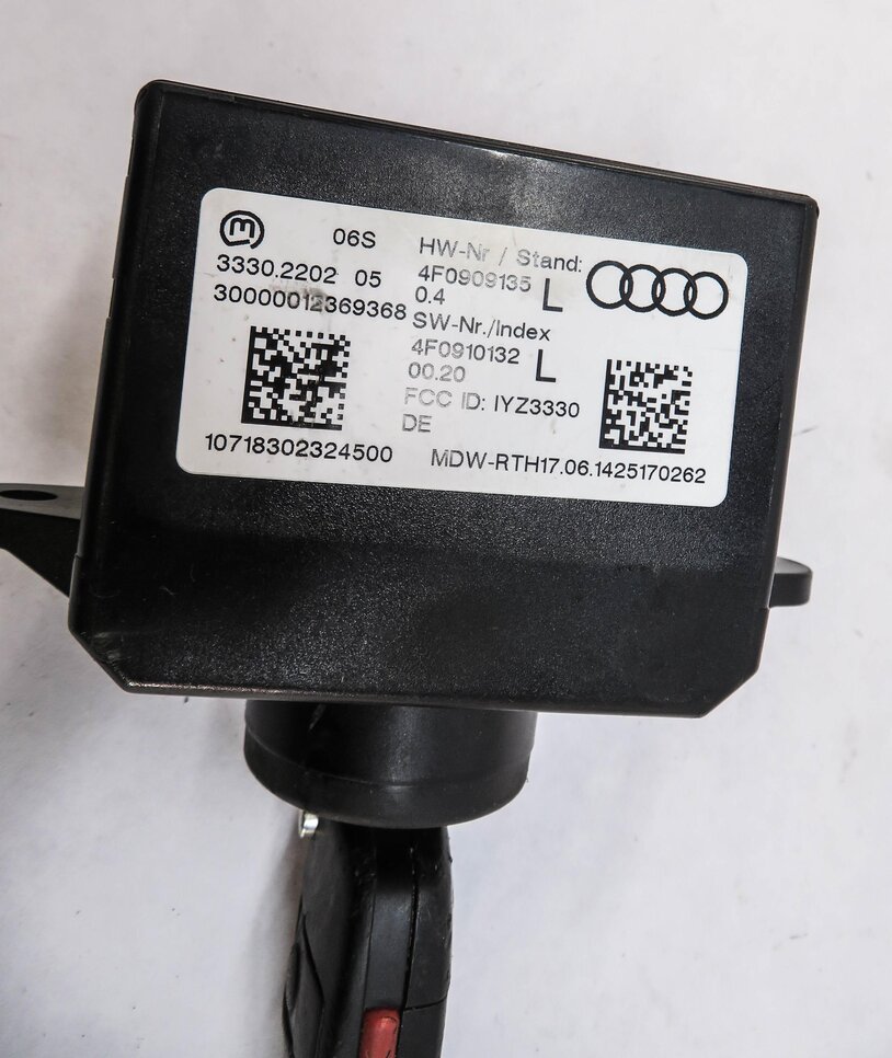 Thumbnail 16: 13-15 AUDI Q7 (4L) 3.0L CTWB SUPERCHARGED ENGINE BCM IMMOBILIZER MODULE KEY SET