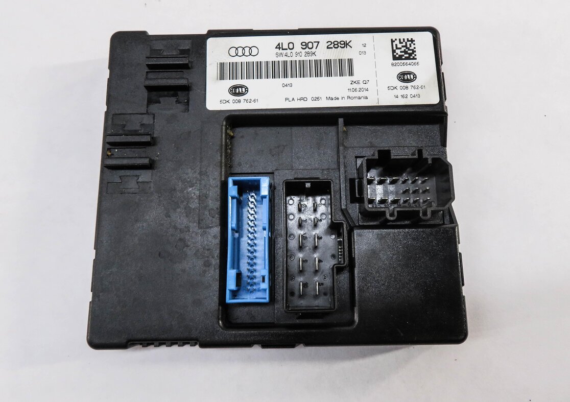 Thumbnail 5: 13-15 AUDI Q7 (4L) 3.0L CTWB SUPERCHARGED ENGINE BCM IMMOBILIZER MODULE KEY SET