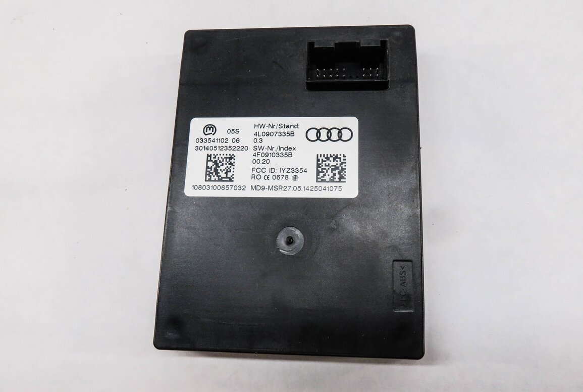 Thumbnail 9: 13-15 AUDI Q7 (4L) 3.0L CTWB SUPERCHARGED ENGINE BCM IMMOBILIZER MODULE KEY SET