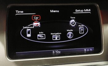 Thumbnail 1: 2013-2017 AUDI A5 S5 Q5 Q7 (4L B8 8T 8R) GPS NAVIGATION MEDIA DISPLAY SCREEN 7"