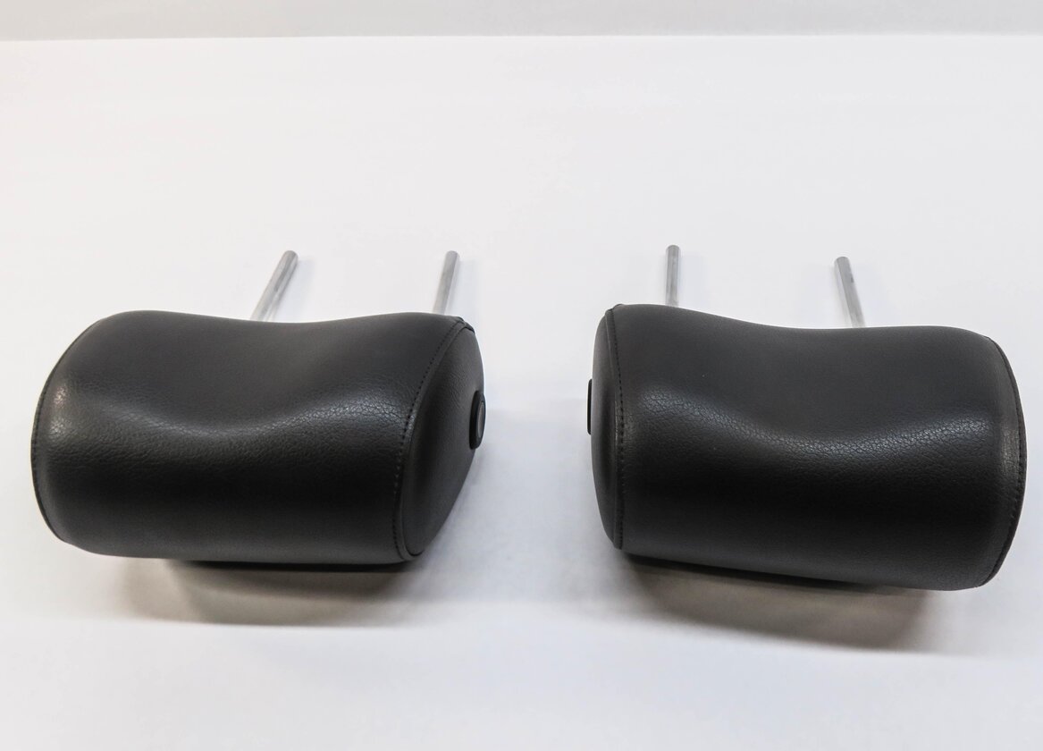 Thumbnail 3: 2015 AUDI Q7 (4L) FRONT LEFT & RIGHT SEAT HEADREST SET-2 (BLACK LEATHER)
