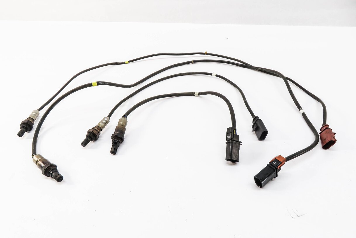 Thumbnail 2: 2015 AUDI Q7 (4L) 3.0L - PRE / POST CAT O2 OXYGEN LAMBDA PROBE SENSOR SET-4