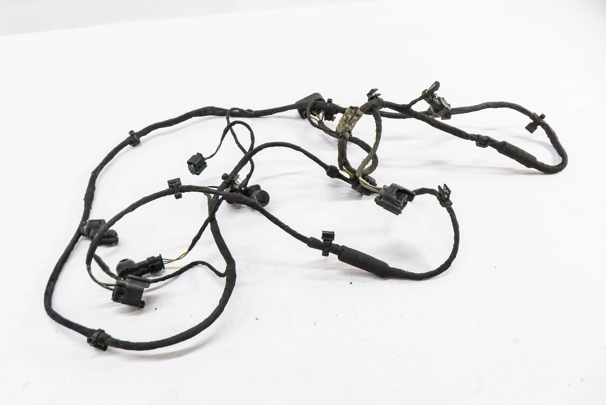 2015 AUDI Q7 (4L) FRONT PDC PARK DISTANCE SENSOR SET w/ HARNESS