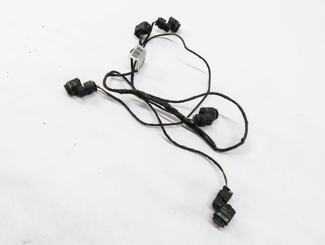2013 BMW X3 (F25) REAR PDC PARK DISTANCE SENSOR SET-4 w/ HARNESS (BLACK)