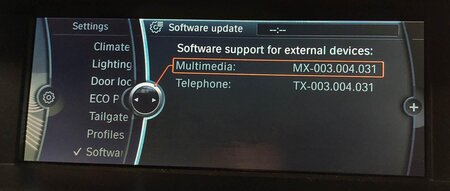 Thumbnail 2: 2011-2017 BMW X3 (F25) RADIO STEREO GPS NAVIGATION INFORMATION DISPLAY SCREEN
