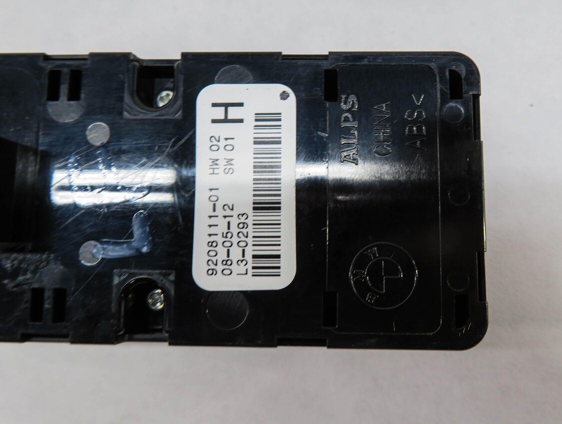 Thumbnail 5: 2012-2019 BMW 328i 330i 335i 430i 440i M3 X3 X4 - DRIVER WINDOW SWITCH P-FOLD