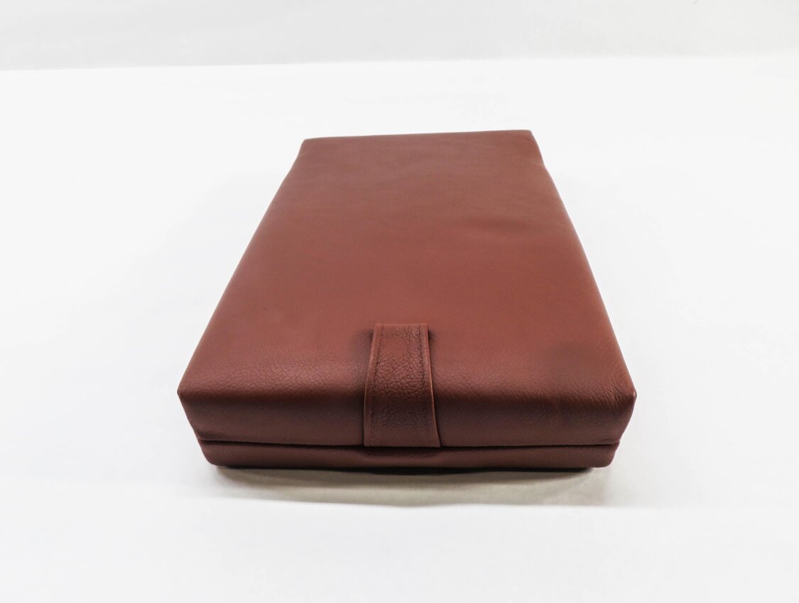Thumbnail 2: 2013 BMW X3 (F25) REAR CENTER CONSOLE ARMREST CUP HOLDER (NEVADA RED LEATHER)
