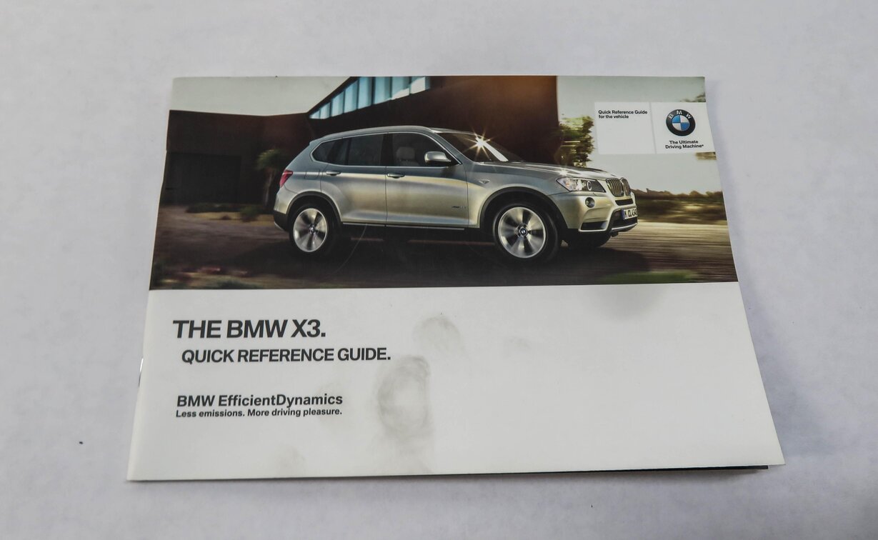 Thumbnail 10: 2013 BMW X3 (F25) OWNERS MANUAL BOOK BOOKLET GUIDE SET w/ CASE