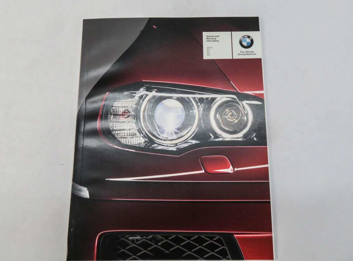 Thumbnail 6: 2013 BMW X3 (F25) OWNERS MANUAL BOOK BOOKLET GUIDE SET w/ CASE
