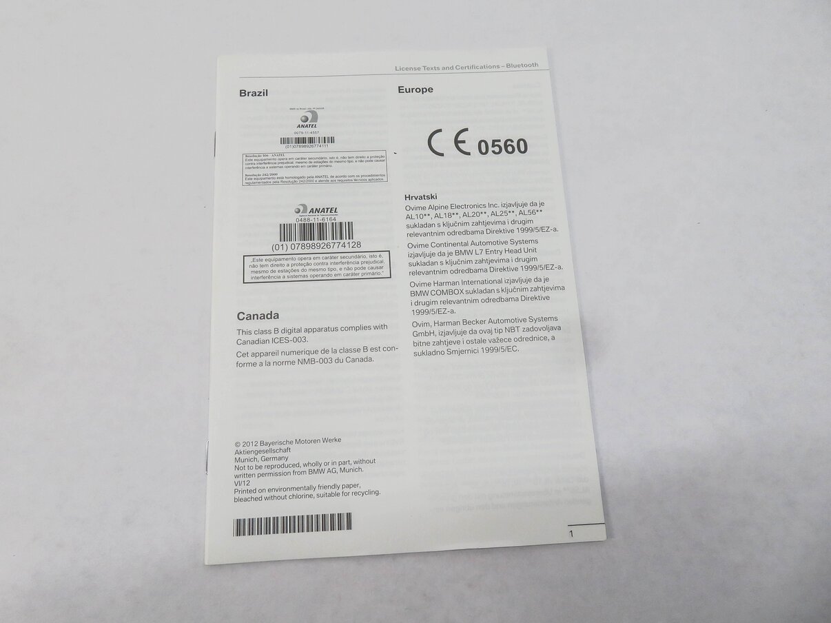 Thumbnail 9: 2013 BMW X3 (F25) OWNERS MANUAL BOOK BOOKLET GUIDE SET w/ CASE