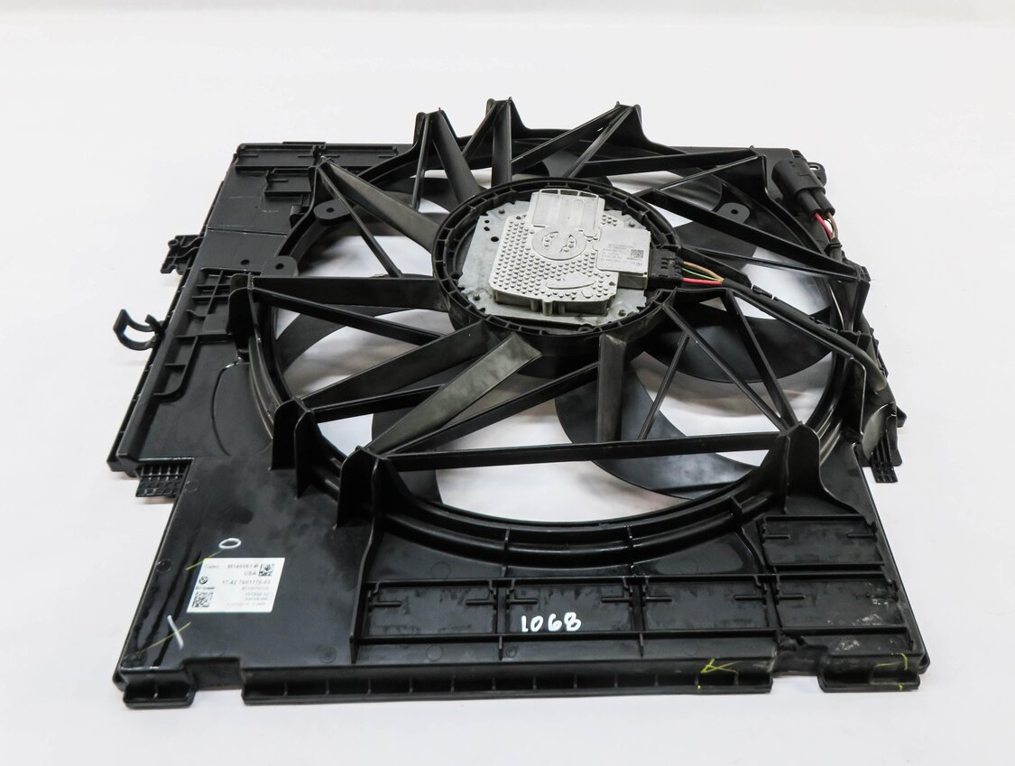 Thumbnail 4: 2013-2018 BMW X3 X4 (F25 F26) 2.0L N20 TURBO ENGINE - RADIATOR COOLING FAN