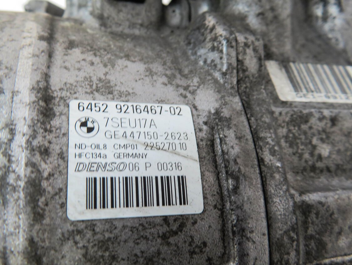 Thumbnail 6: 2013-2018 BMW X3 X4 (F25 F26) 28dX / 28iX - 2.0L ENGINE A/C COMPRESSOR PUMP