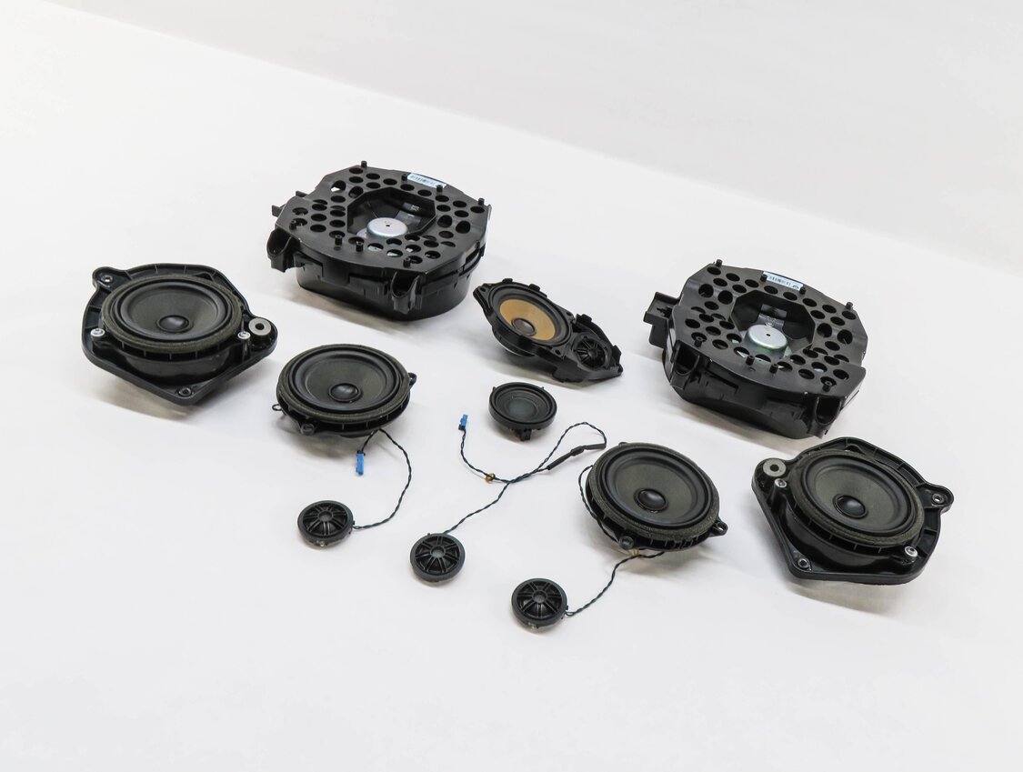 2013 BMW X3 (F25) RADIO STEREO AUDIO SUB SUBWOOFER TWEETER SPEAKER SET-12