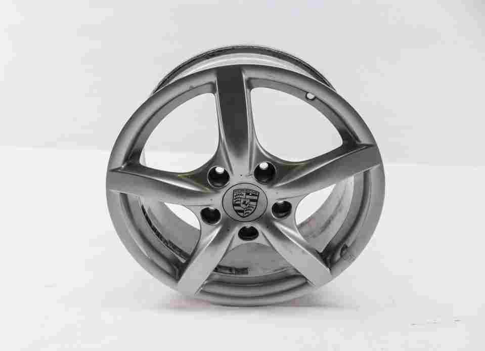 2009-2012 PORSCHE CAYMAN (987) 17x7 ALUMINUM ALLOY 5-SPOKE WHEEL RIM