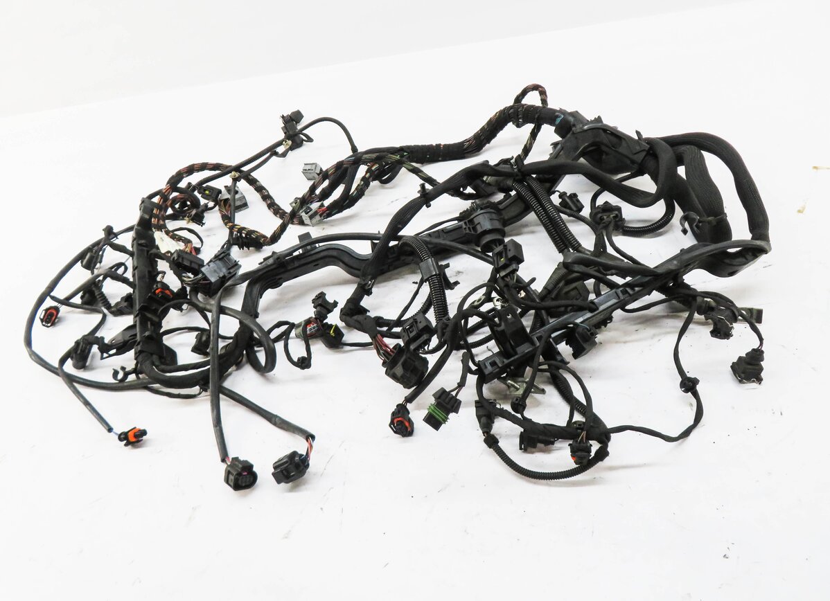Thumbnail 2: 2010 PORSCHE CAYMAN (987) 2.9L ENGINE WIRE WIRING HARNESS LOOM