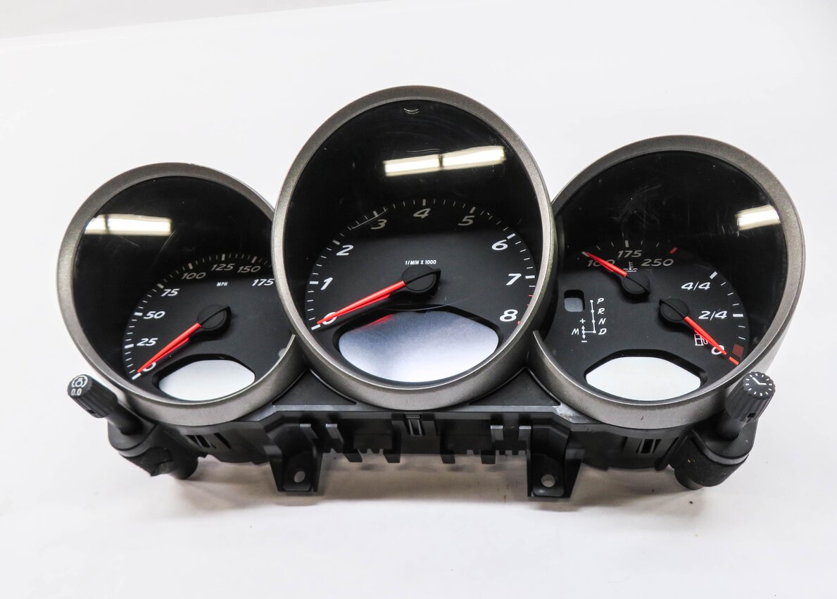 Thumbnail 3: 10-12 PORSCHE BOXSTER CAYMAN (987) A/T SPEEDOMETER INSTRUMENT GAUGE CLUSTER 98k