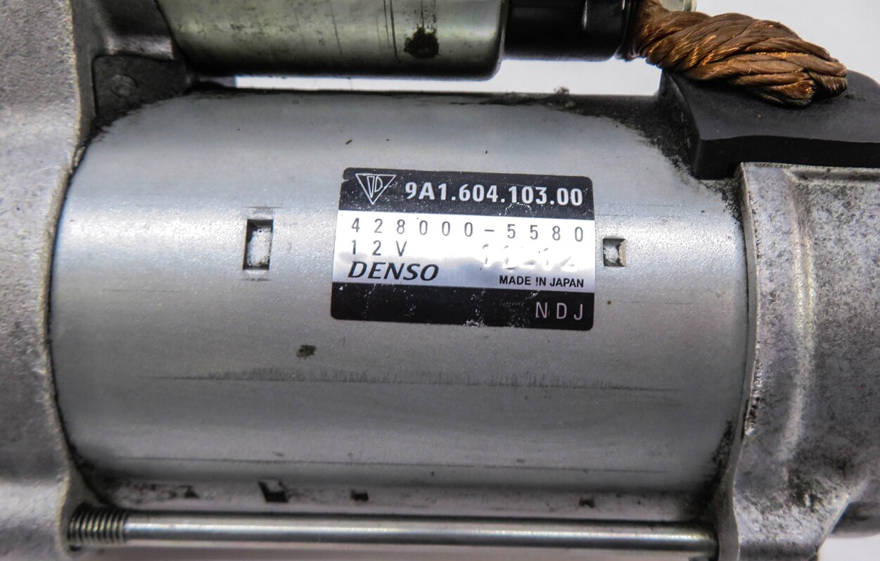 Thumbnail 5: 09-12 PORSCHE 911 BOXSTER CAYMAN (987 997) 2.9L / 3.6L / 3.8L - STARTER MOTOR