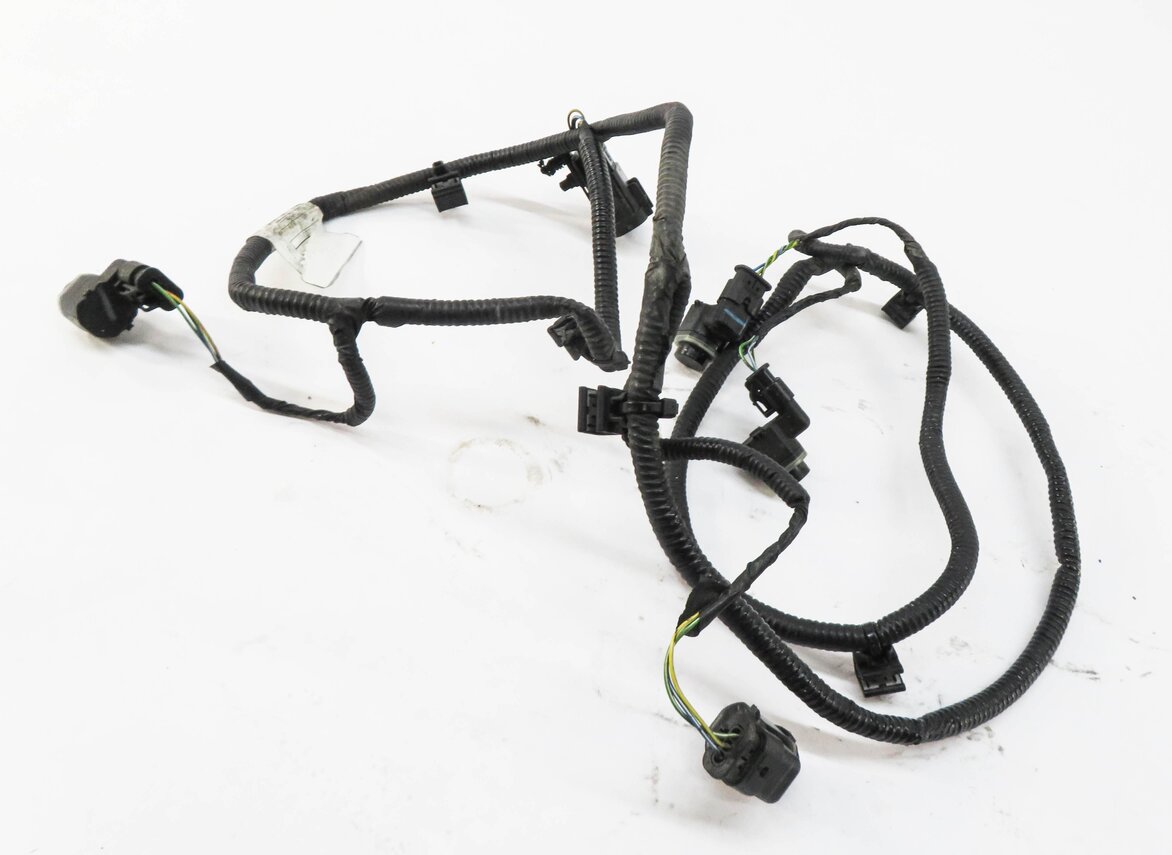 2010 RANGE ROVER (L322) REAR PDC PARK DISTANCE SENSOR SET w/ HARNESS (BLACK 820)