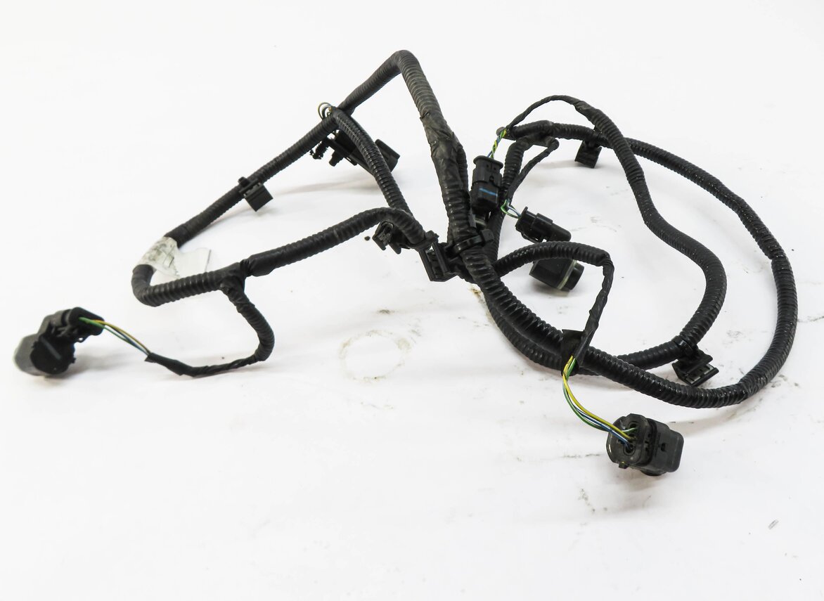Thumbnail 2: 2010 RANGE ROVER (L322) REAR PDC PARK DISTANCE SENSOR SET w/ HARNESS (BLACK 820)