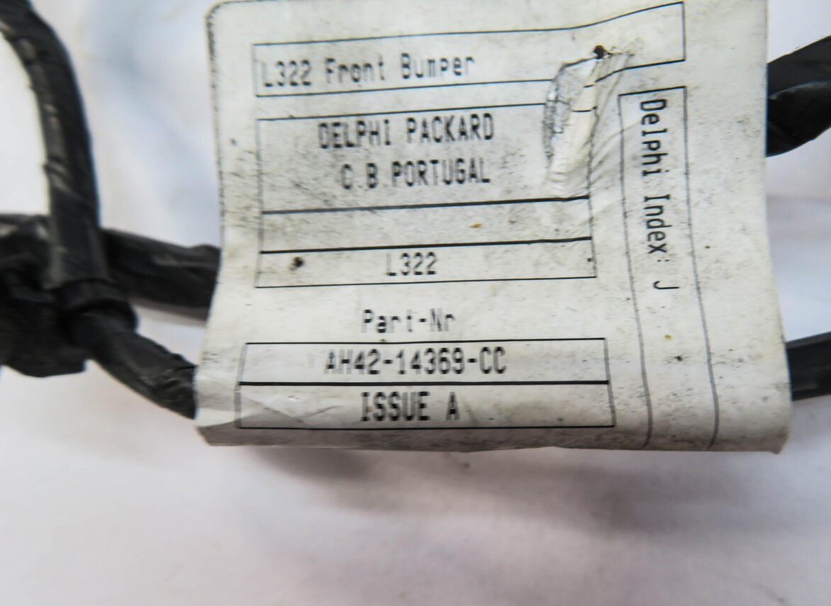 Thumbnail 4: 2010 RANGE ROVER (L322) FRONT PDC PARK DISTANCE SENSOR SET w/ HARNESS (BLACK)