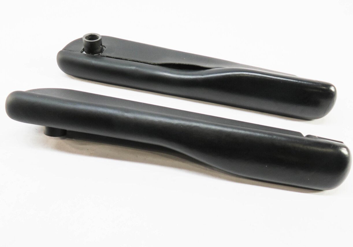 2010 RANGE ROVER (L322) FRONT LEFT & RIGHT SEAT ARMREST SET-2 (BLACK LEATHER)