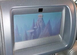 Thumbnail 2: 2006-2012 RANGE ROVER SPORT (L320 L322) LEFT FRONT HEADREST TV SCREEN (BLACK)