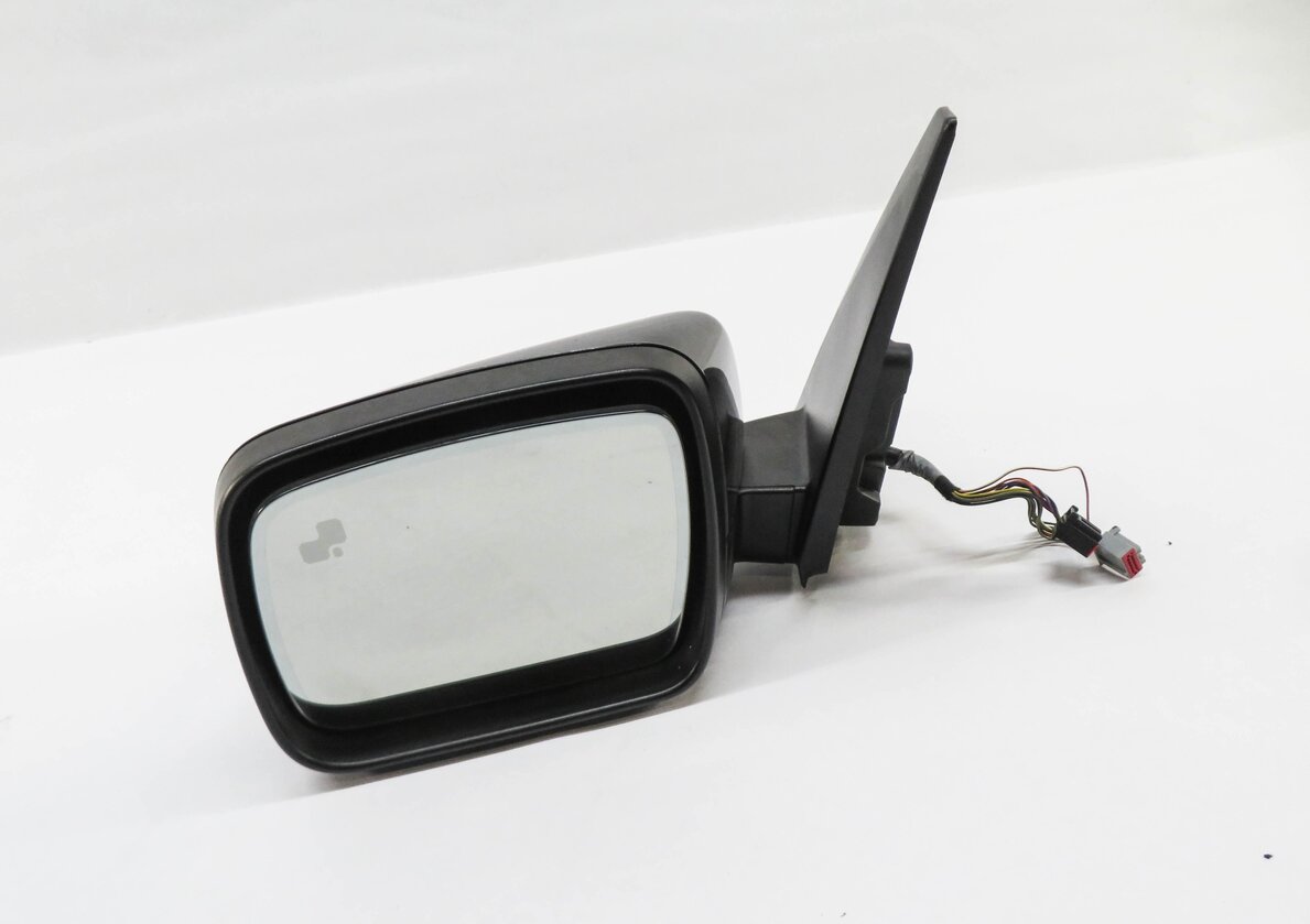 2010 RANGE ROVER (L322) LEFT P-FOLD MEM AUTODIM BLIND SPOT DOOR MIRROR (BLACK)