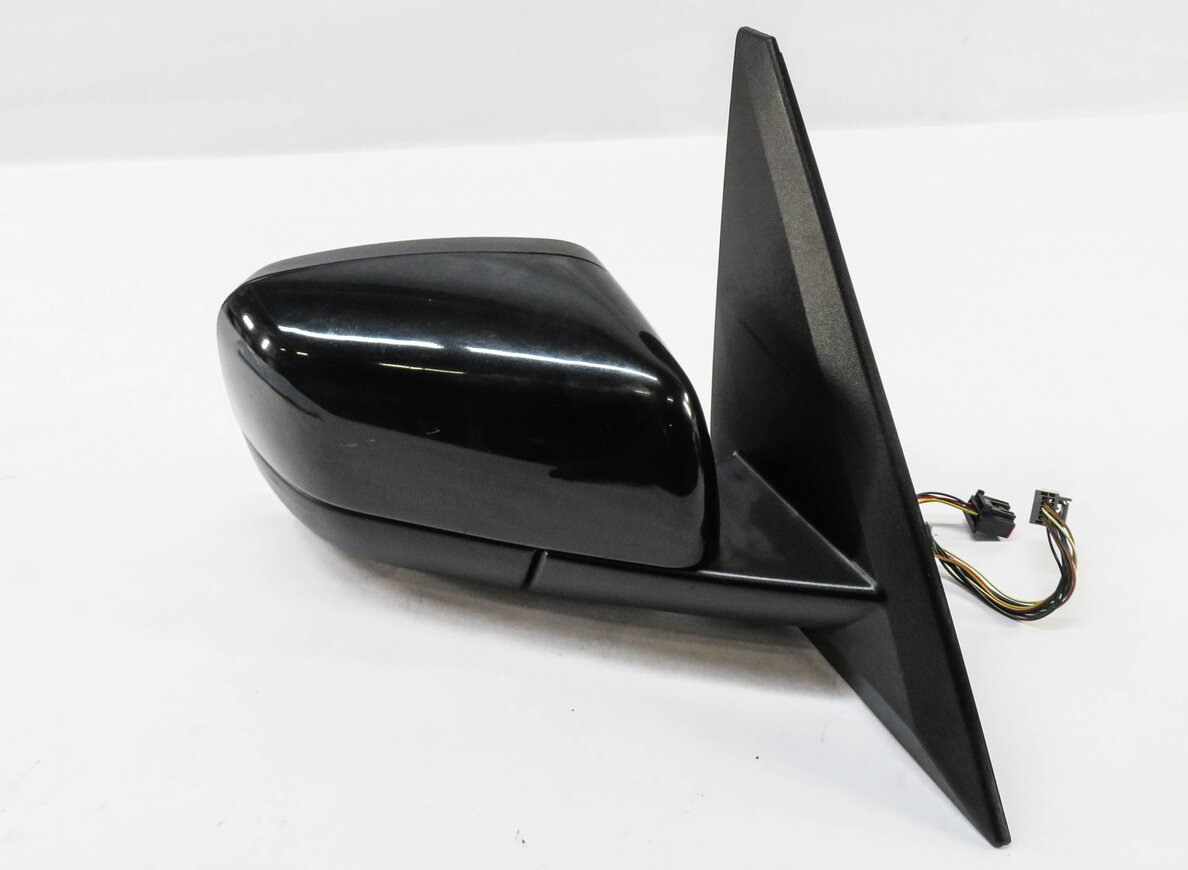 Thumbnail 4: 2010 RANGE ROVER (L322) LEFT P-FOLD MEM AUTODIM BLIND SPOT DOOR MIRROR (BLACK)