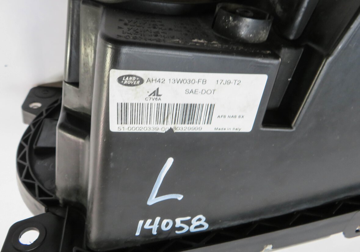 Thumbnail 6: 2010-2011 RANGE ROVER (L322) LEFT DRIVER XENON ADAPTIVE AFS HEADLIGHT LIGHT LAMP