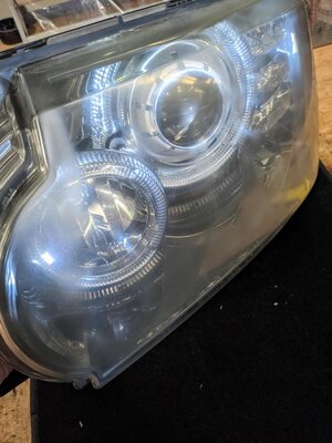 Thumbnail 7: 2010-2011 RANGE ROVER (L322) LEFT DRIVER XENON ADAPTIVE AFS HEADLIGHT LIGHT LAMP