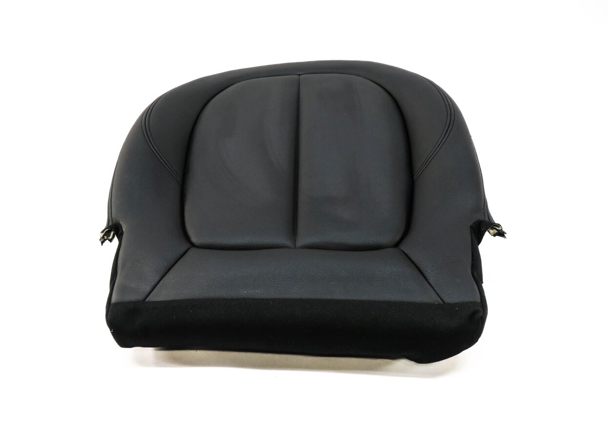 Thumbnail 3: 2016 BMW X1 (F48) RIGHT FRONT PASSENGER LOWER BOTTOM SEAT SKIN ONLY (BLACK)