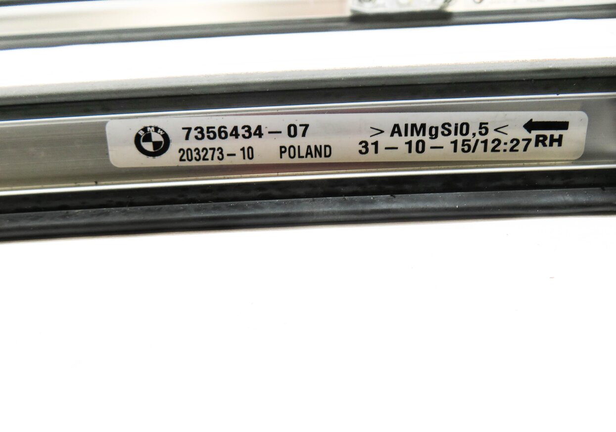 Thumbnail 4: 2016 BMW X1 (F48) LEFT & RIGHT ROOF RACK RAIL SET-2
