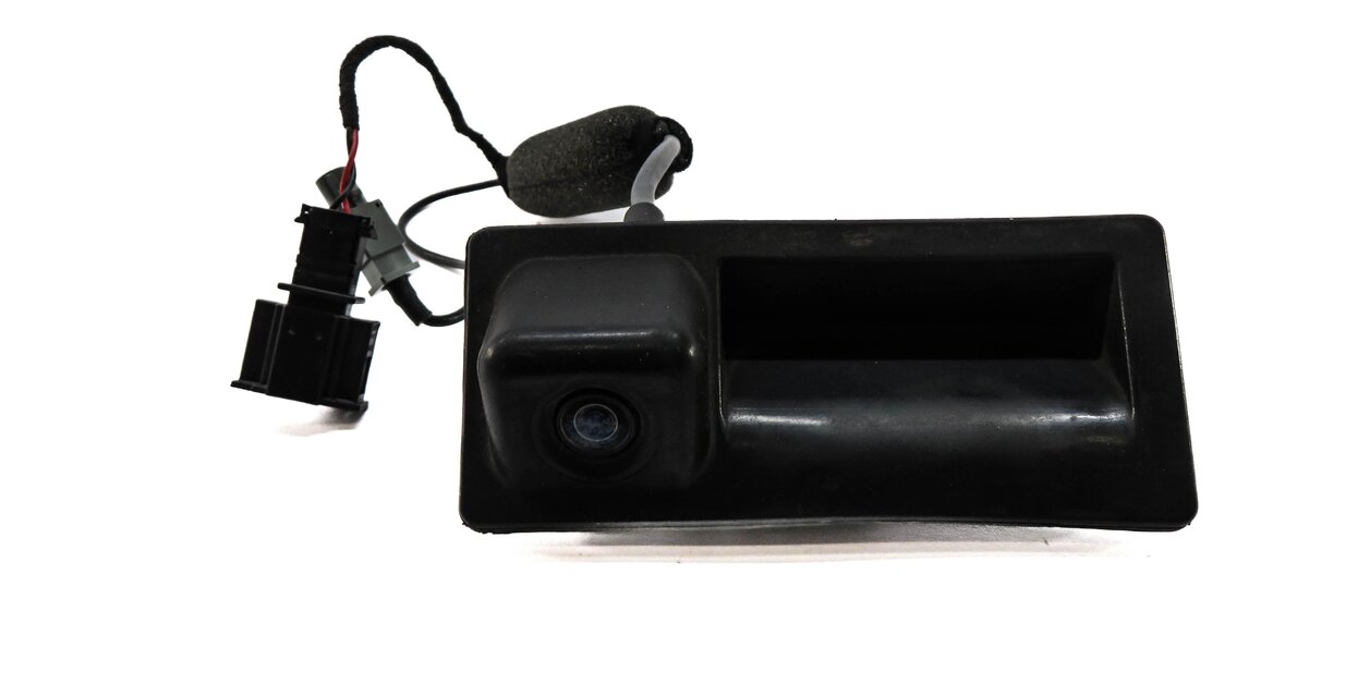 Thumbnail 3: 08-17 AUDI A4 S4 A5 S5 A7 S7 Q3 Q5 - REAR TRUNK RELEASE HANDLE w/ BACKUP CAMERA