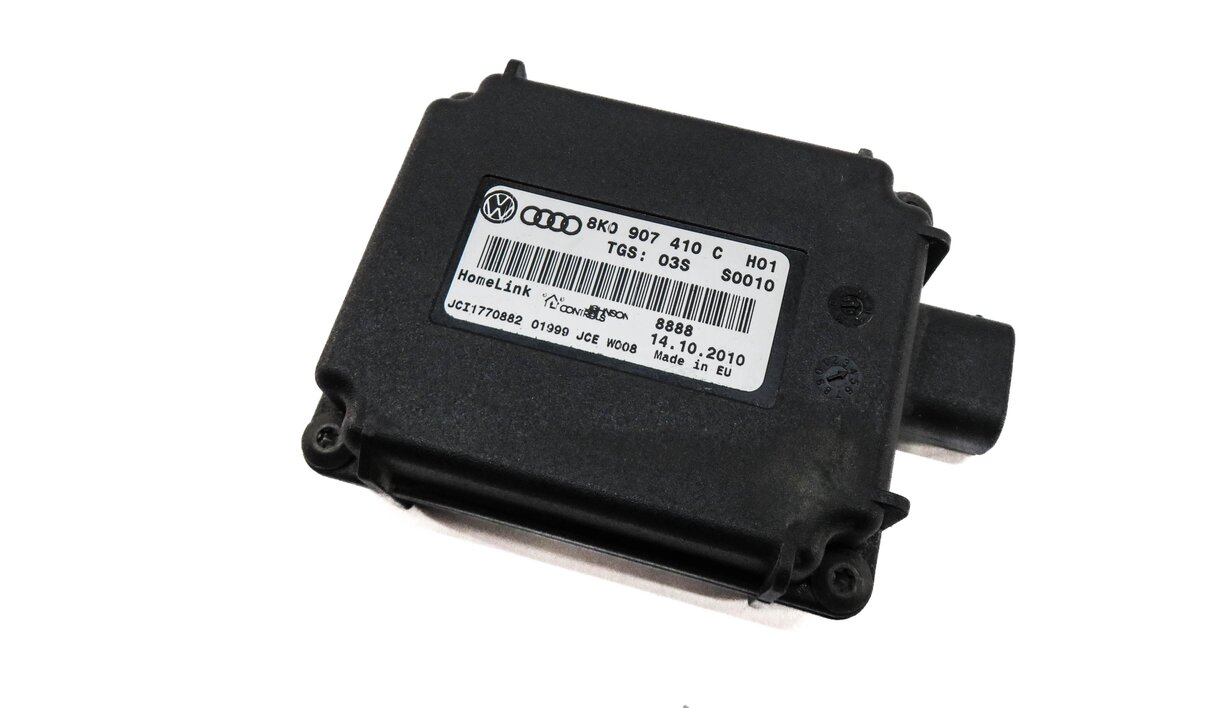 2008-2012 AUDI A4 S4 A5 Q5 Q7 (B8 8K 8T 8R 4L) HOMELINK GARAGE DOOR GATE MODULE