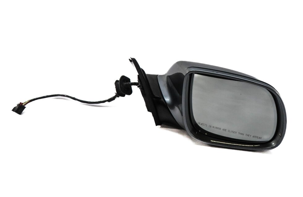 Thumbnail 2: 09-14 AUDI Q5 (8R) RIGHT P-FOLD HEAT AUTODIM MEMORY DOOR MIRROR w/ LIGHT (GRAY)
