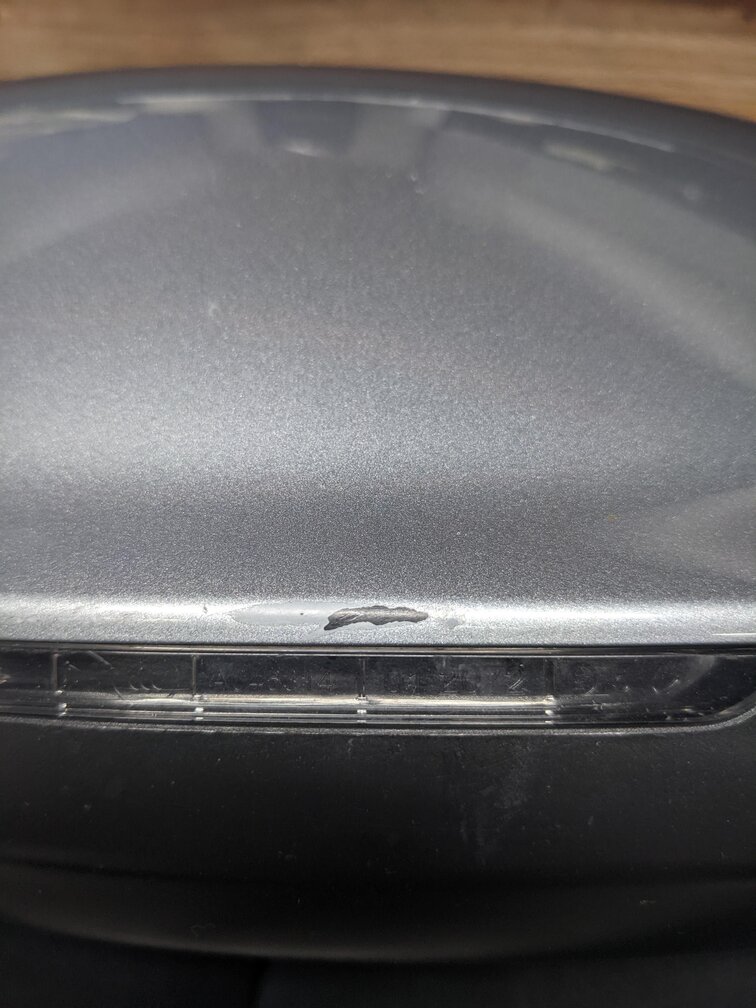Thumbnail 9: 09-14 AUDI Q5 (8R) RIGHT P-FOLD HEAT AUTODIM MEMORY DOOR MIRROR w/ LIGHT (GRAY)
