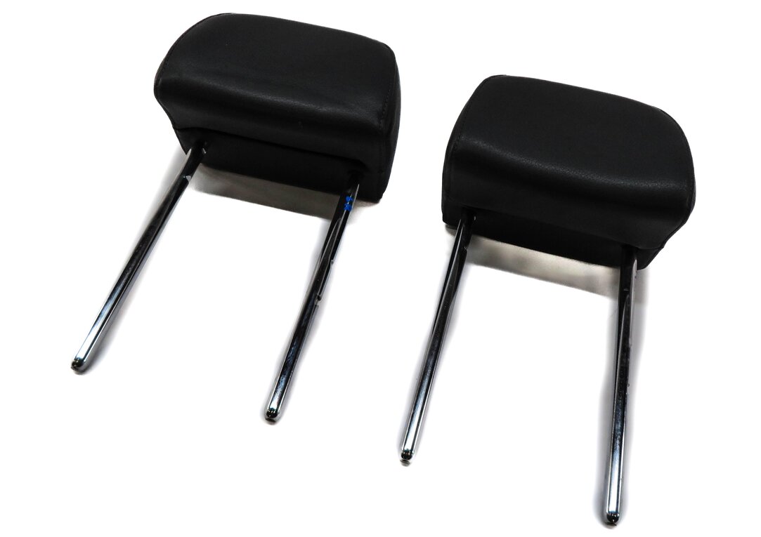 2011 AUDI Q5 (B8 8R) LEFT & RIGHT REAR SEAT HEADREST SET-2 (BLACK)