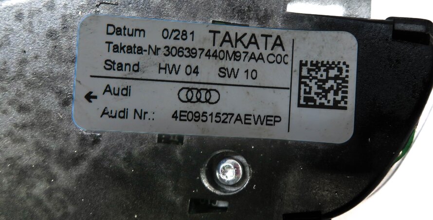Thumbnail 6: 2011 AUDI Q5 (B8 8R) STEERING WHEEL SWITCH BUTTON SET-2