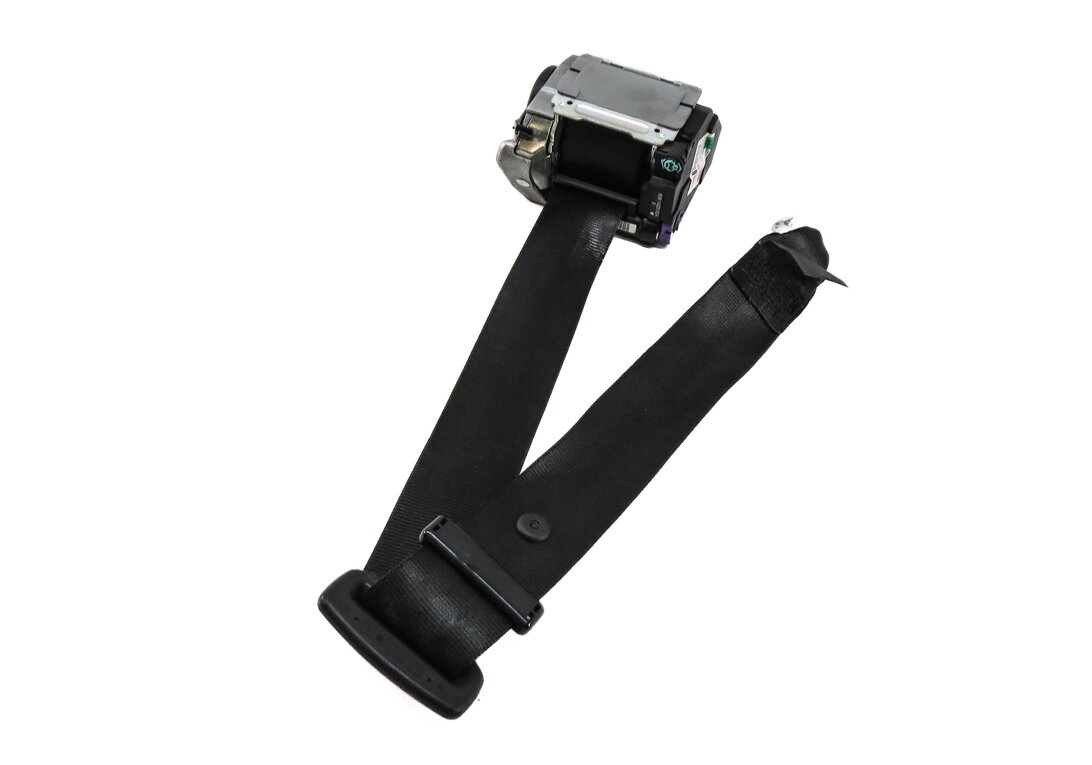 2011 AUDI Q5 (B8 8R) LEFT REAR SEAT SEATBELT RETRACTOR (BLACK)