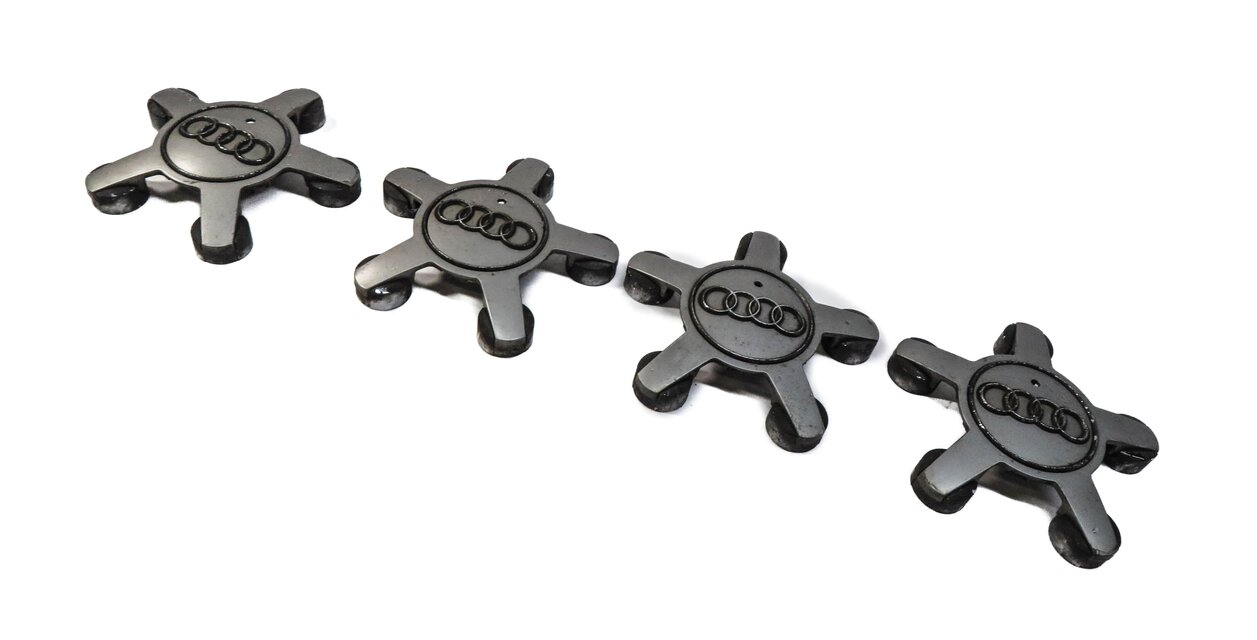 2011 AUDI Q5 (B8 8R) WHEEL RIM HUB CAP TRIM SET-4