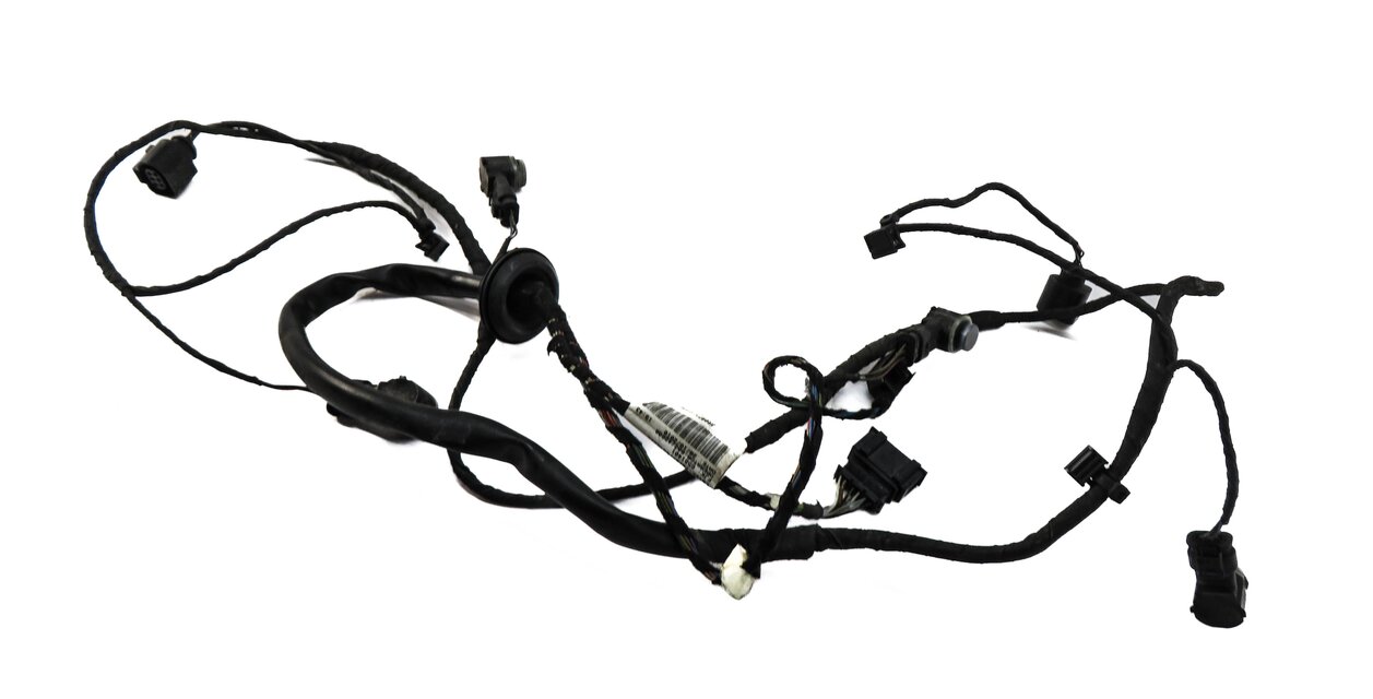2011 AUDI Q5 (B8 8R) REAR PDC PARK SENSOR SET w/ HARNESS (QUARTZ GRAY METALLIC)