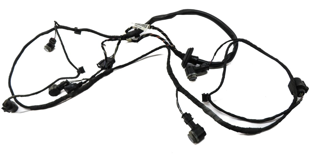 Thumbnail 3: 2011 AUDI Q5 (B8 8R) REAR PDC PARK SENSOR SET w/ HARNESS (QUARTZ GRAY METALLIC)